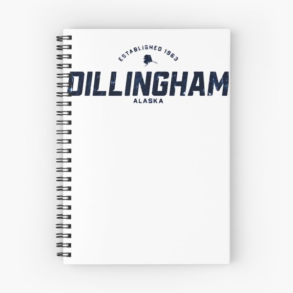 Item preview, Dillingham Alaska AK Vintage Athletic Navy Sports Logo designed and sold by SummitSpo.