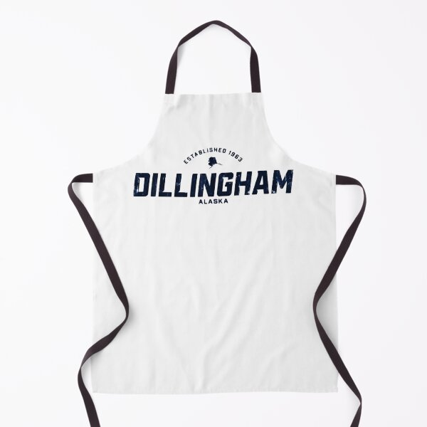 Item preview, Dillingham Alaska AK Vintage Athletic Navy Sports Logo designed and sold by SummitSpo.