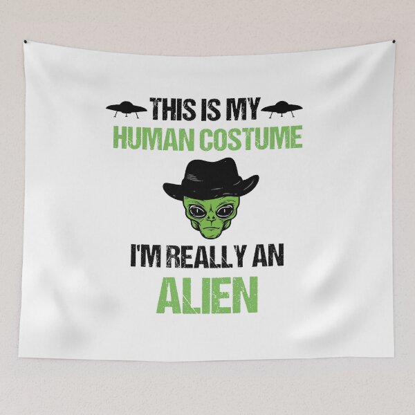 Item preview, This Is My Human Costume I'm Really An Alien designed and sold by imaneless.