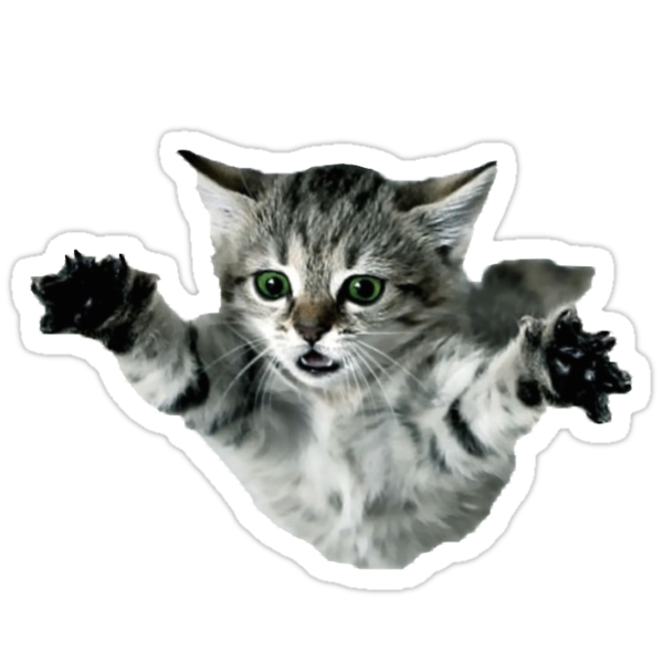 Cat Stickers By Hcpeck Redbubble