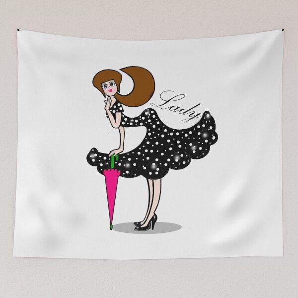 Item preview, Lady  designed and sold by Shirley cute art .