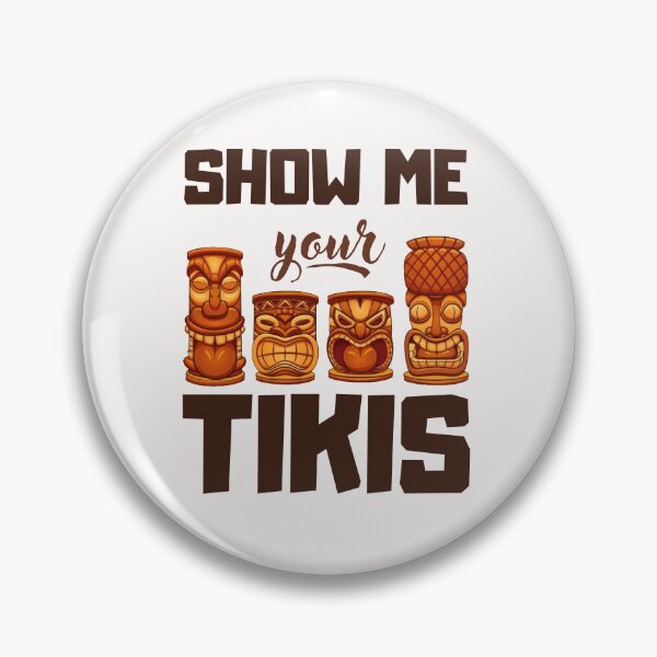Item preview, Show Me Your Tikis Funny Angry Tiki Hawaiian T-Shirt designed and sold by Unique styl  DeSigNe.