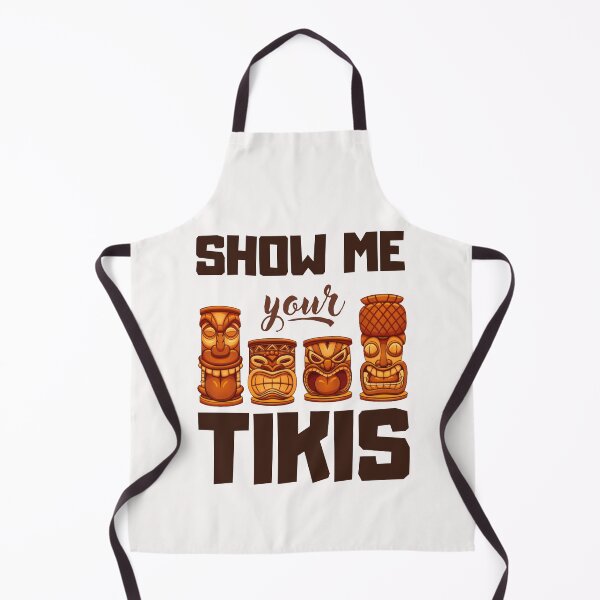 Item preview, Show Me Your Tikis Funny Angry Tiki Hawaiian T-Shirt designed and sold by Unique styl DeSigNe.