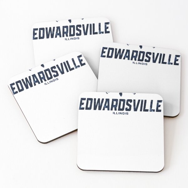 Item preview, Edwardsville Illinois IL Vintage Athletic Navy Sports Logo designed and sold by SummitSpo.