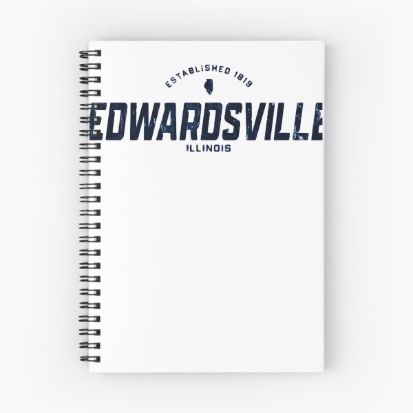 Item preview, Edwardsville Illinois IL Vintage Athletic Navy Sports Logo designed and sold by SummitSpo.