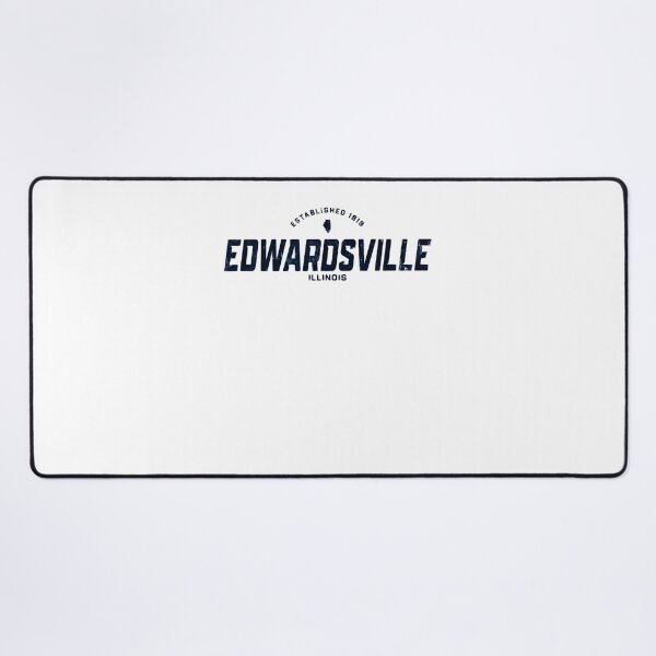 Item preview, Edwardsville Illinois IL Vintage Athletic Navy Sports Logo designed and sold by SummitSpo.