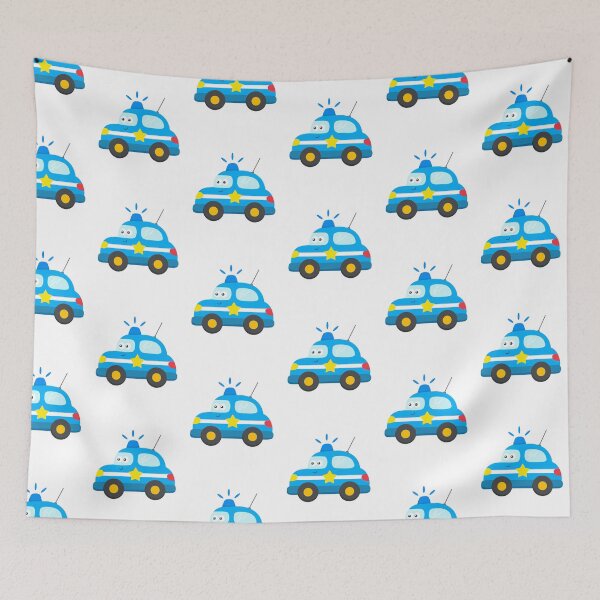 Item preview, Police Car Toddler Boy Girl Cute Cop Vehicle Kids designed and sold by samshirts.