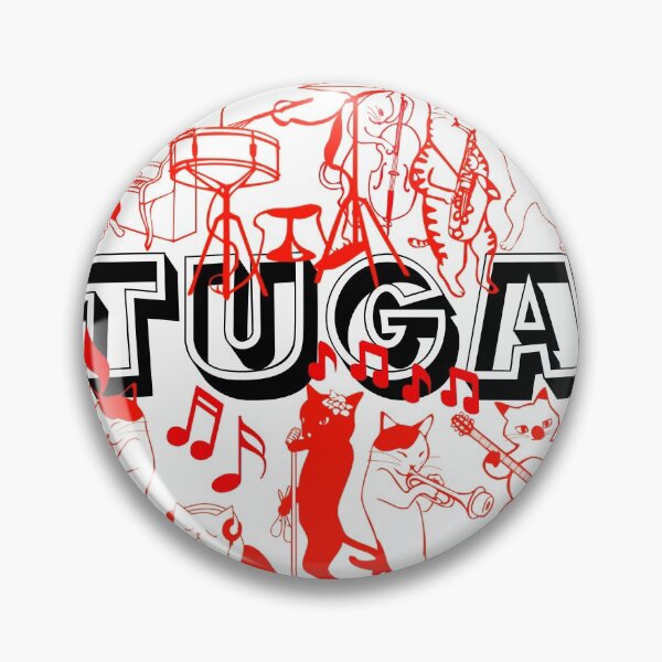 Item preview, Funny Music Cats - White designed and sold by TugaMerch.