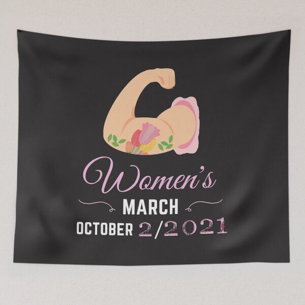Item preview, Women's March October 2021 - Reproductive Rights T-Shirt designed and sold by King of Colored Stickers.