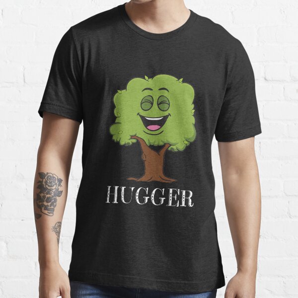 "Tree Hugger Happy Tree Emoji Environmentalist TShirt" Tshirt by