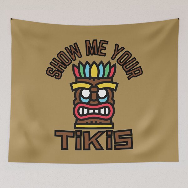 Item preview,  Show me your tikis - Paradise and good vibes - Nice totem Poles designed and sold by For the love of Pixels.