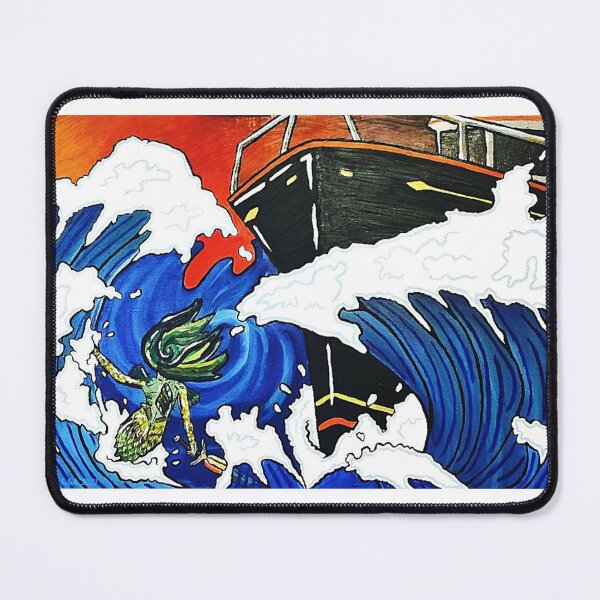 Item preview, Sea Goddess Against Modernity designed and sold by Whilsk.