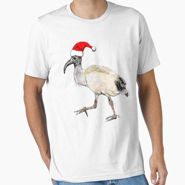 Merry Ibis Christmas - Bin Chickens love Xmas! Essential T-Shirt