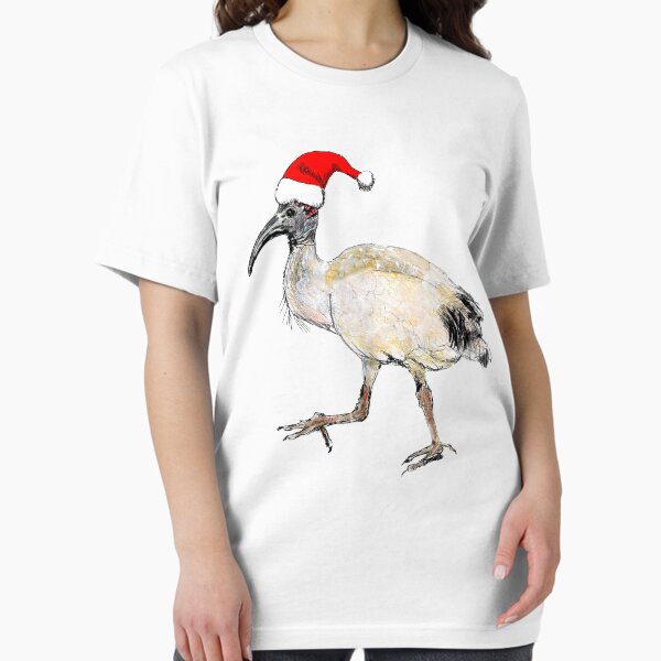 Item preview, Merry Ibis Christmas - Bin Chickens love Xmas! designed and sold by LunaticPainter.