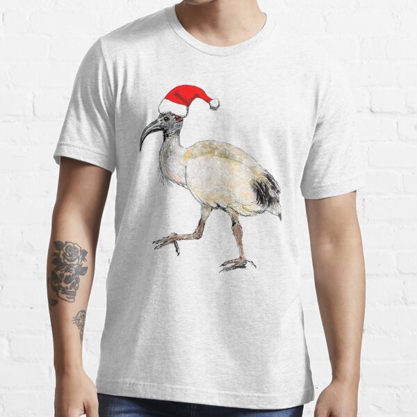 Merry Ibis Christmas - Bin Chickens love Xmas! Essential T-Shirt