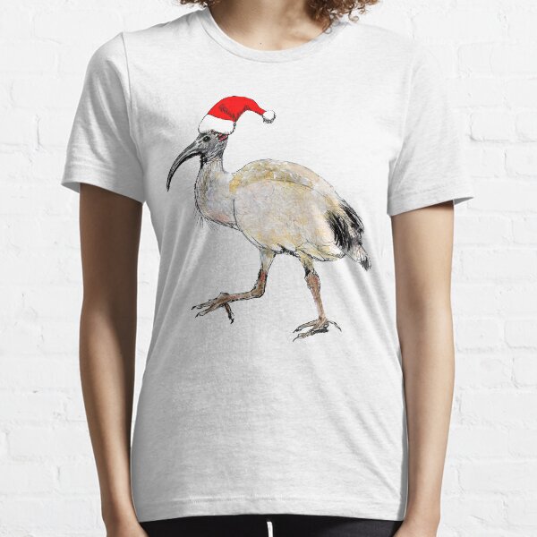Merry Ibis Christmas - Bin Chickens love Xmas! Essential T-Shirt