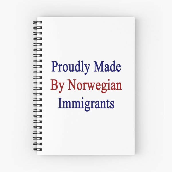 Item preview, Proudly Made By Norwegian Immigrants  designed and sold by supernova23.