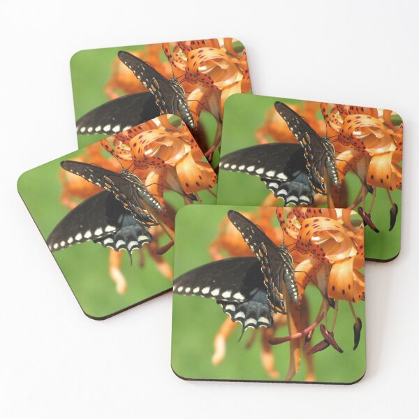 Item preview, Dance Of Swallowtail and Tiger Lily designed and sold by Jean Gregory Evans.