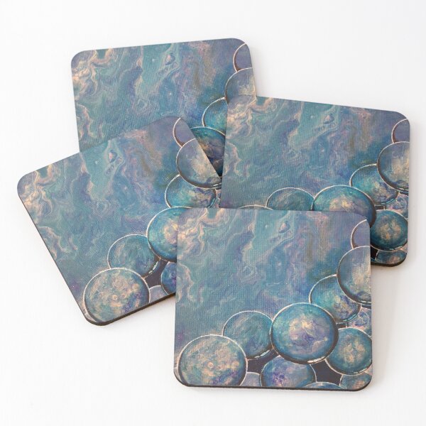 Item preview, Magic Bubbles in space designed and sold by ArtandSoulFluidArt.