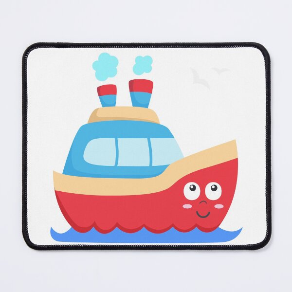Item preview, Kids Steam Ship Boys Girls Boat Vessel designed and sold by samshirts.