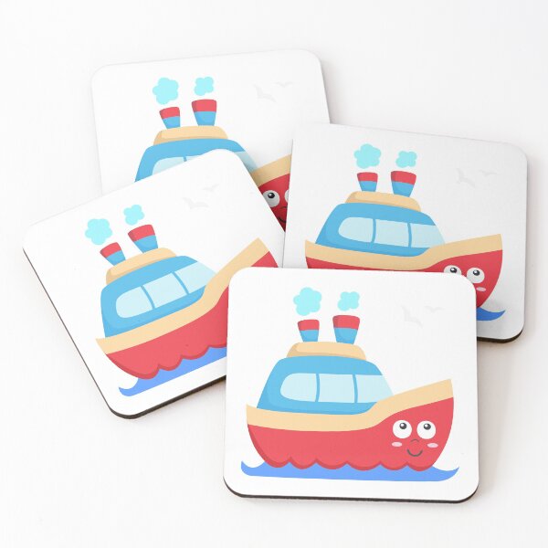 Item preview, Kids Steam Ship Boys Girls Boat Vessel designed and sold by samshirts.