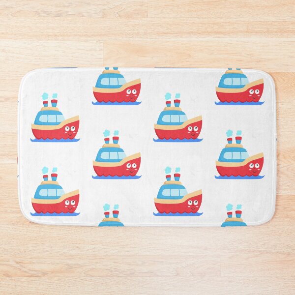 Item preview, Kids Steam Ship Boys Girls Boat Vessel designed and sold by samshirts.