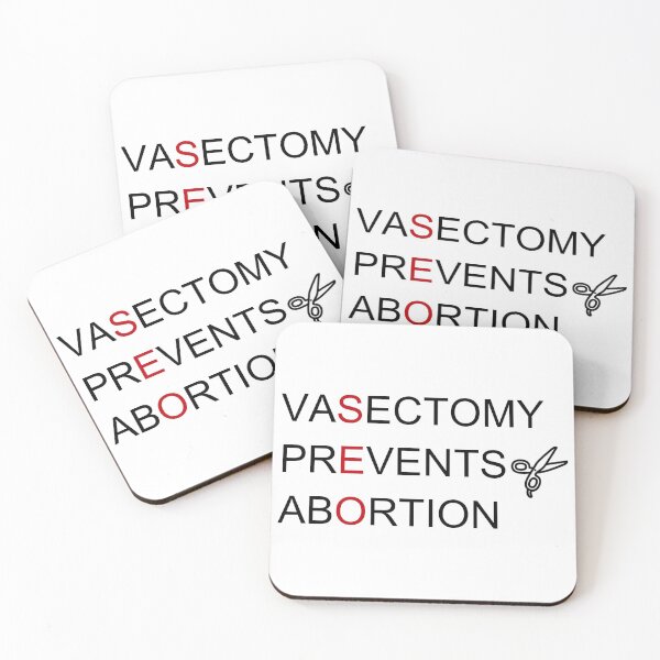Item preview, Vasectomy Prevents Abortion T-shirt 2022 & Mask and Sticker designed and sold by Reo12.