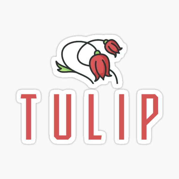 Vista previa del artículo con la obra «T U L I P - Calvin», diseñado y vendido por terahdesigns.