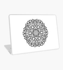 Black and white mandala original Design Laptop Skin