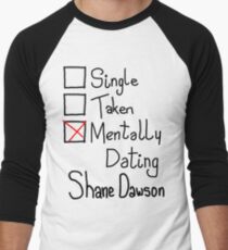 Mentally Dating Shane Dawson Men's Baseball ¾ T-Shirt