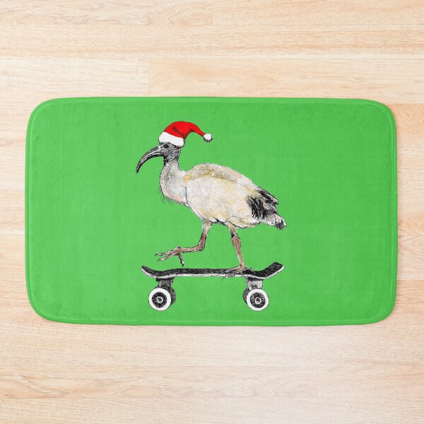 Item preview, Christmas Skateboarding Ibis - Merry Xmas Gladys! designed and sold by LunaticPainter.
