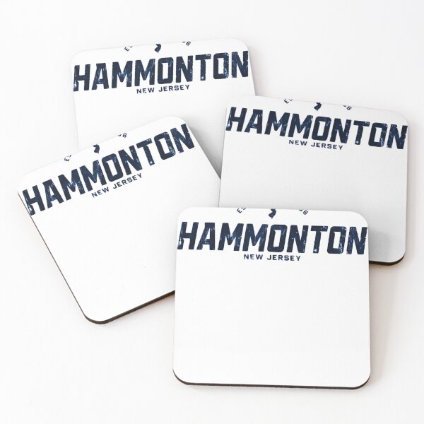 Item preview, Hammonton New Jersey NJ Vintage Athletic Navy Sports Logo designed and sold by SummitSpo.