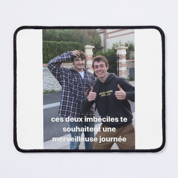 Item preview, Ces deux imbéciles te souhaitent une merveilleuse journée designed and sold by GrandPere69.