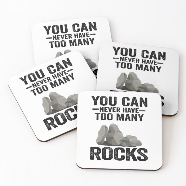 Item preview, You Can Never Have Too Many Rocks Collector Fossil Geologist designed and sold by Stronzi.