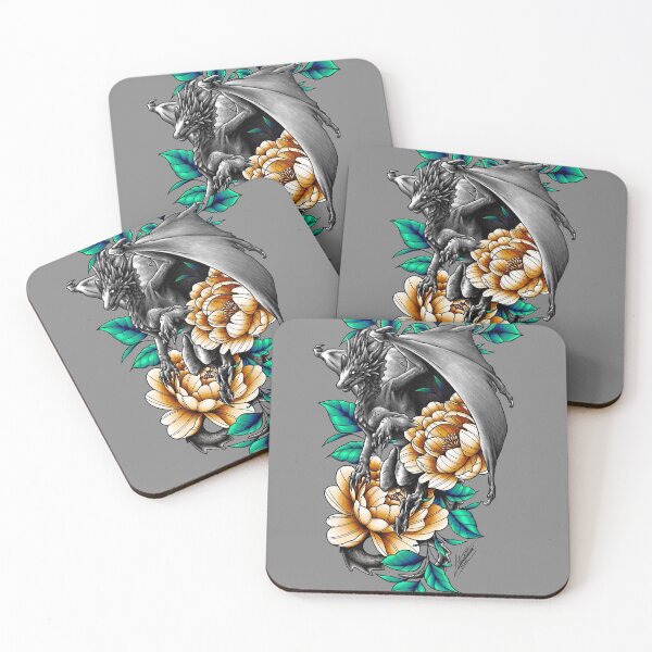 Item preview, dragon peony designed and sold by Lilia-SEILLAN.