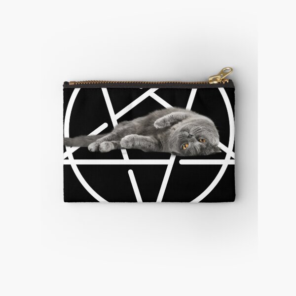 Item preview, Satanic lounging cat designed and sold by newtree.