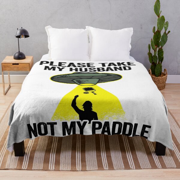 Item preview, Please Take My Husband Not My Paddle Funny Pickleball designed and sold by Stronzi.