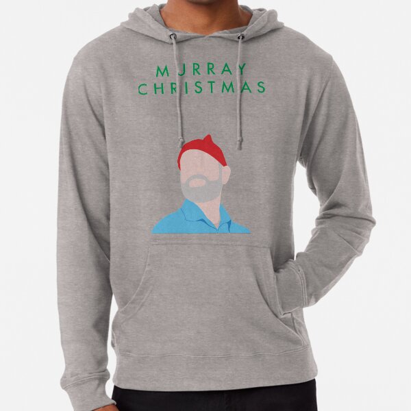 Murray Christmas Bill Murray Lightweight Hoodie By Darthfader Redbubble