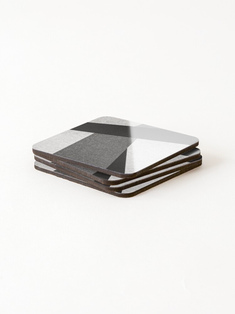 Thumbnail 4 of 5, Coasters (Set of 4), Abstract Texture Pattern designed and sold by COLDWEAR.