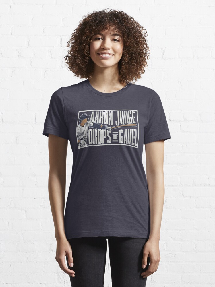 Aaron Judge Ladies T-Shirt - Navy NY Yankees Womens T-Shirt