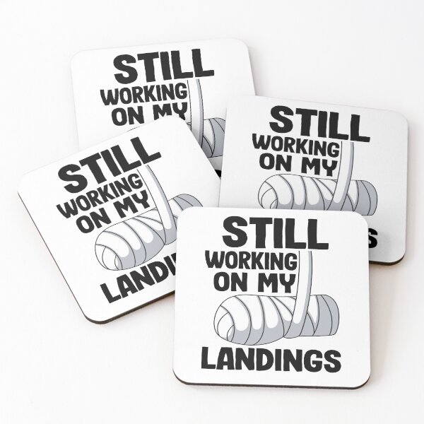 Item preview, Still Working On My Landings Broken Arm Recovery Funny designed and sold by Stronzi.