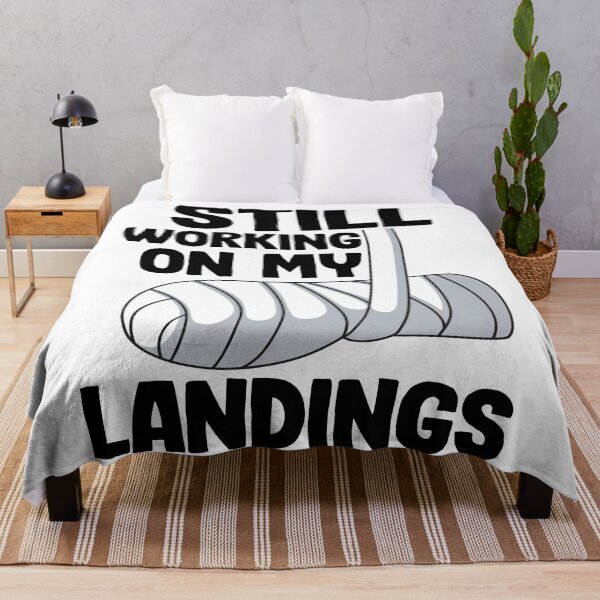 Item preview, Still Working On My Landings Broken Arm Recovery Funny designed and sold by Stronzi.