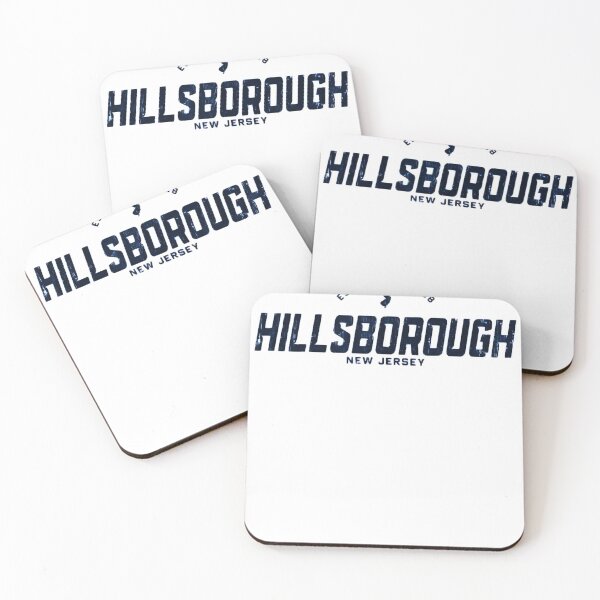 Item preview, Hillsborough New Jersey NJ Vintage Athletic Navy Sports Logo designed and sold by SummitSpo.