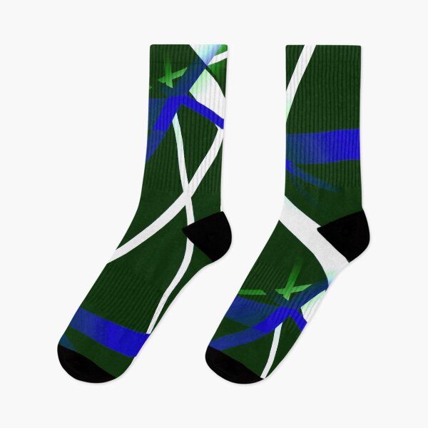 Item preview, Seamless Dark Blue and White Strips Pattern On Green Black Background designed and sold by taiche.