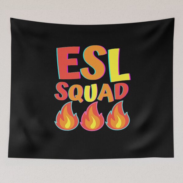 Item preview, ESL Squad English Language Learners and Teachers  designed and sold by ACC .