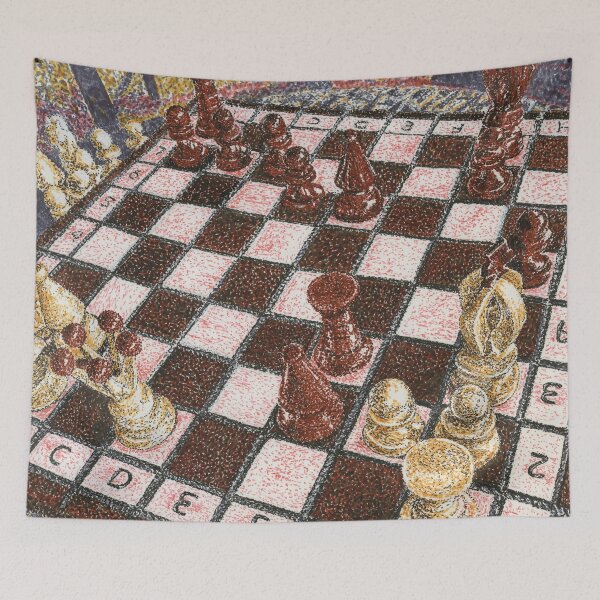 Item preview, The Point of Chess 1844 designed and sold by LymphomaLass.
