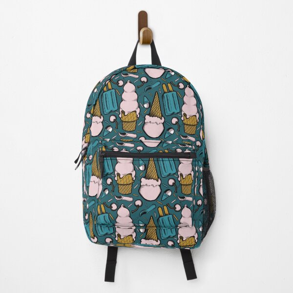 Item preview, Ice cream dreams | pink teal and green designed and sold by ShinyBallArt.