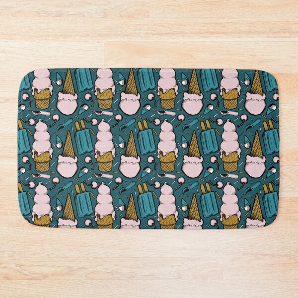 Item preview, Ice cream dreams | pink teal and green designed and sold by ShinyBallArt.