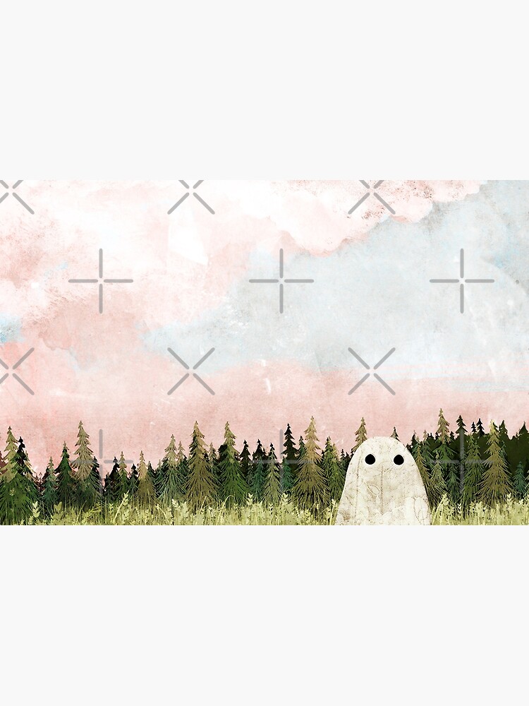 Thumbnail 2 of 2, Laptop Skin, Cotton candy skies designed and sold by katherineblower.