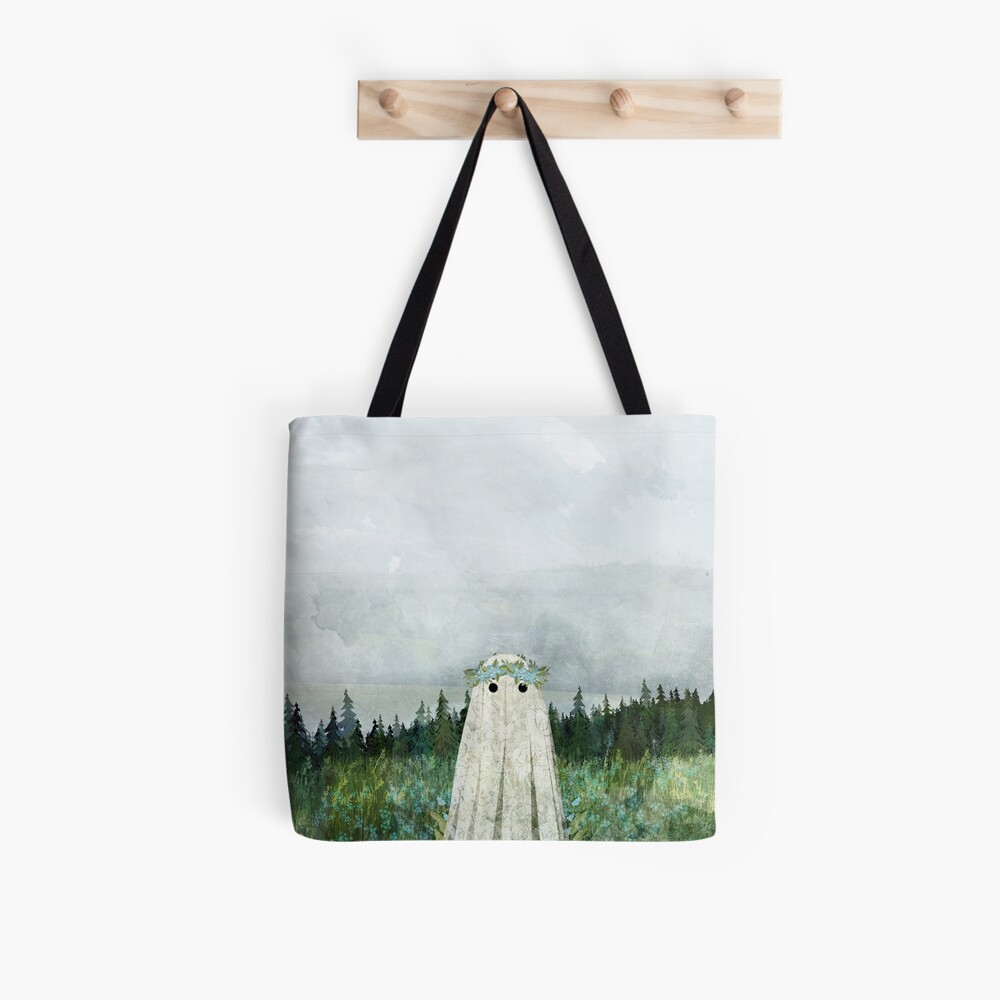 Forget me not meadow Tote Bag
